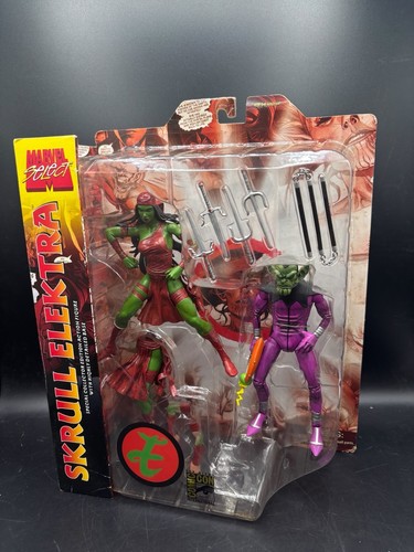 Skrull elektra figur sdcc - skrull,