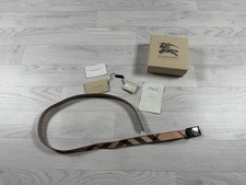 Burberry Gürtel beige braun