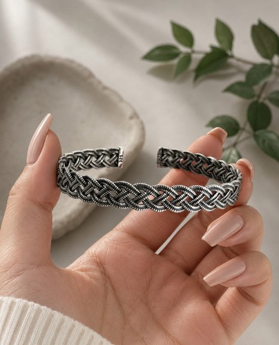 Boho silber armreif - boho,