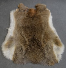 Kaninchen Hasen Fell Basteln Tierfell Kaninfell XXL Graue Widder 34