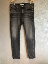 Calvin Klein Jeans W33 L34 grau stone washed Slim Taper CKJ058 Hose Herren TOP