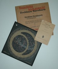 alte drehbare Sternenkarte des