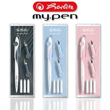 Herlitz my.pen Kalligraphie My Pen Kalligrafie Füller Füllhalter Nicewriter Set