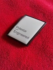 Volvo Elch Badge Emblem Logo "Polestar Engineered" black frame