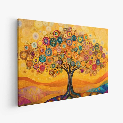 Lebensbaum leinwand wandbild - leinwand,