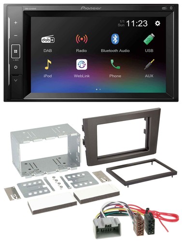 Pioneer dab mp3 2din - pioneer,