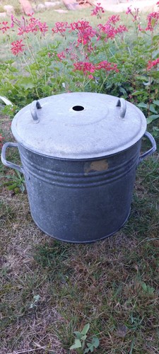 Alter zinktopf einwecktopf - alter, zinktopf,