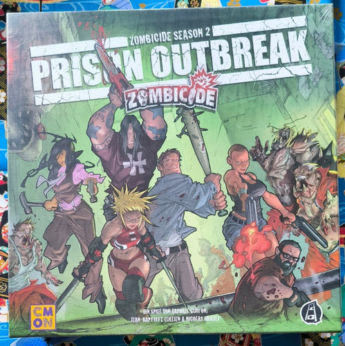 Zombicide prison outbreak - prison,