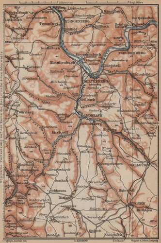 öst ost odenwald topokarte - odenwald,