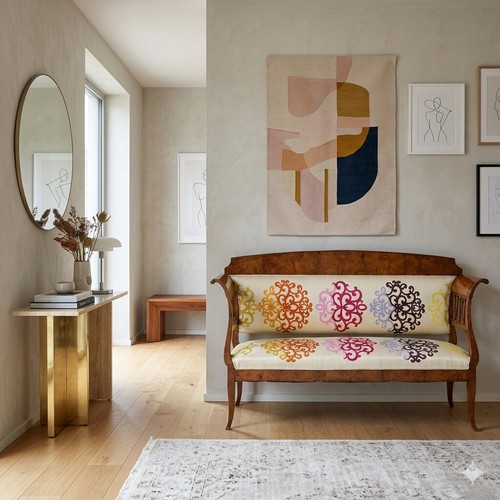 Antikes biedermeier sofa - antikes,