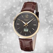 Armband-Uhr Funkwerk Leder