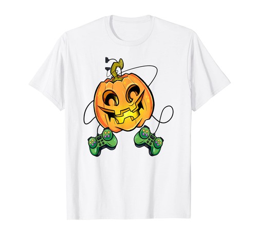 Gaming shirt kürbis - gaming, kostüm