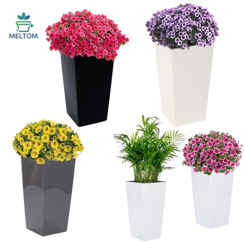 Blumenkübel hochglanz einsatz - blumenkübel,
