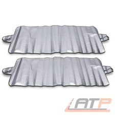 ENVA 2x SCHEIBENABDECKUNG XL FROSTSCHUTZ ANTI-EIS + SONNENSCHUTZ THERMOFOLIE 