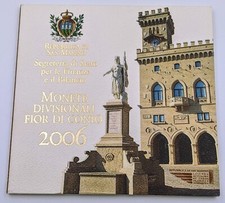 KMS Euro 2006 San Marino BU im original Folder