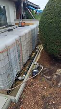 3 X 1000Liter Behälter mit Pumpe