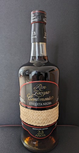Ron zacapa centenario etiqueta - ron,