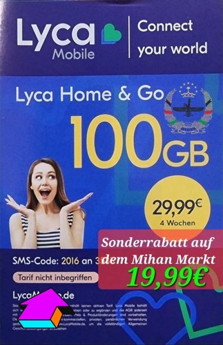 Lyca prepaid sim - lyca, fÜr