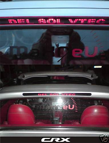 Bremslichtcover crx del sol - bremslichtcover,