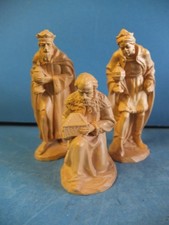 Schöne Krippenfiguren, Holz geschnitzt, ANRI, KUOLD, Heilige 3 Könige, #02