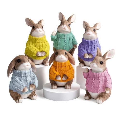 Deko hase pullover groß - xl, im