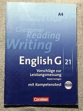 English G 21. Ausgabe A4. Vorschläge zur Leistungsmessung mit Kompetenztest-CD