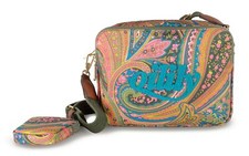 Oilily Simones Shoulder Bag Umhängetasche Schultertasche Tasche Chive bunt Neu