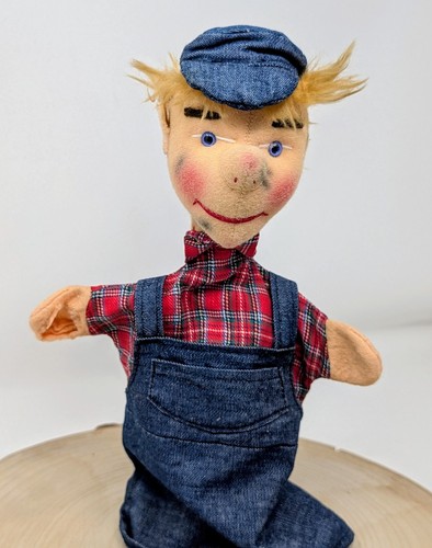Vintage kersa handpuppe junge - kersa,