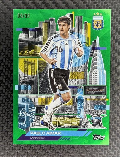 Topps team set argentina - topps,