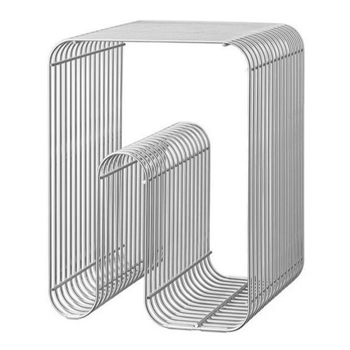 Metalldraht beistell tisch - metalldraht-beistell,