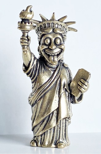 The statue liberty sticks - of,