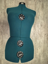 ** Schneiderpuppe M 42-48 jade verstellbar Schneiderbüste nähen DIY  B-Ware