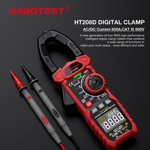 Ht208d digitale stromzange - ht208d,