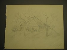 OTTO HEINRICH ENGEL Zeichnung
