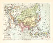 Asien politische Übersicht