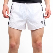 Adidas retro nylon short weiß - adidas,
