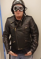 MOTORRADJACKE,GR.52,RENNWESTE 60-IGER JAHRE,POLO