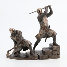 Kämpfende tempelritter - kämpfende,