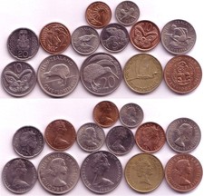 Neuseeland 13 Münzen