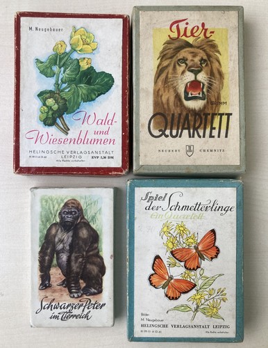 Quartett kartenspiele alte - kartenspiele,