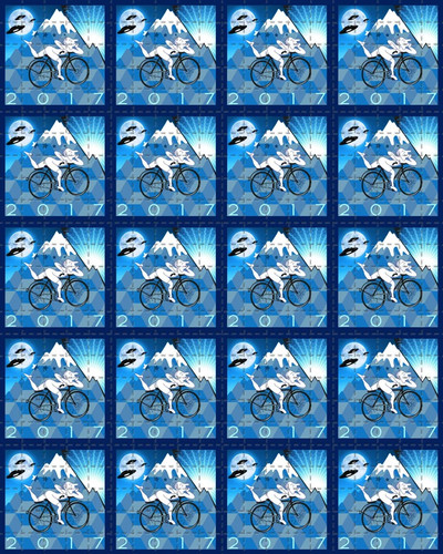Blotter art bike ride - blotter,