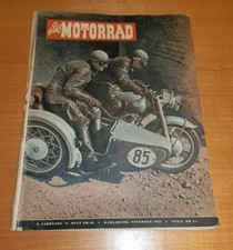 Das Motorrad 21/1951, Lohmann Motor, Pariser Motorrad-Salon.