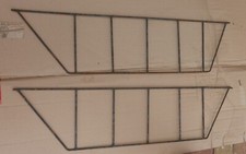 2x alte DDR 🎠 Regalbodenhalter Regal LOFT Regalträger Eisen Bücherregal Eisen -