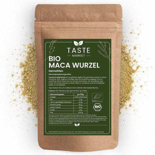 Bio maca pulver - bio,