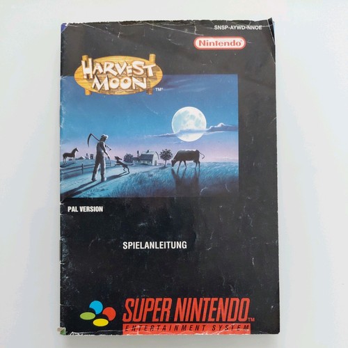 Super nintendo harvest moon - super,