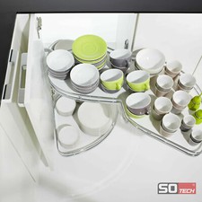 Schwenkauszug LeMans II Eckschrank Beschlag Tablar Höhenverstellbar Eckschrank