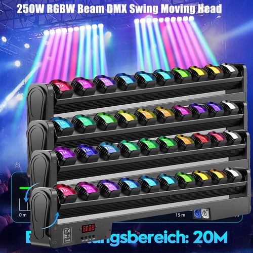 Wallwasher 250w rgbw - 4x, beam