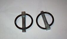 2x Klappsplinte Klappstecker 11 mm für Heckhydraulik Ackerschiene