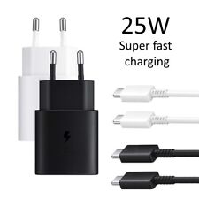 Schnell Ladegerät für original Samsung Galaxy S21 S23 Ultra 25W USB C Ladekabel