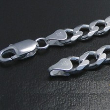 Silberkette Panzerkette Echt